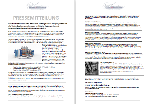 Pressemitteilung Roald Amundsen Skincare 02_2017